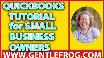 QuickBooks Online for Small Business Owners - Tutorial by Rachel Barnett, Part 1