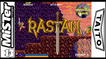 Rastan (MiSTer FPGA / Arcade Core / Taito / Jotego) 1440p 60fps