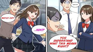 [Manga Dub] I saved a deaf girl at a station, but her CEO dad tried to fire me and...!? [RomCom]