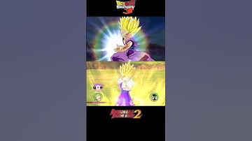 Gohan Father-Son Kamehameha comparison - Budokai 3 vs Raging Blast 2