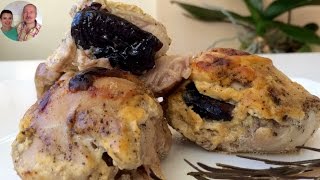 Курица запеченная с черносливом! Куриные голени с черносливом в духовке! Курица запеченная с черносливом! Куриные голени с черносливом в духовке!