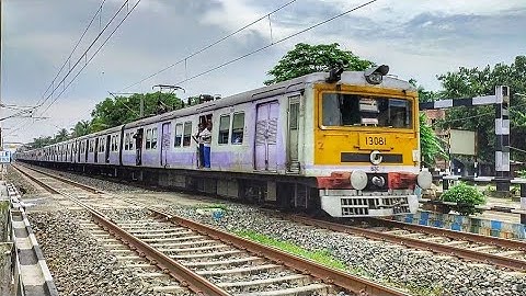 Single WINDSHIELD ONOL EMU Local Train Furious Skipped At Railgate #easternrailways