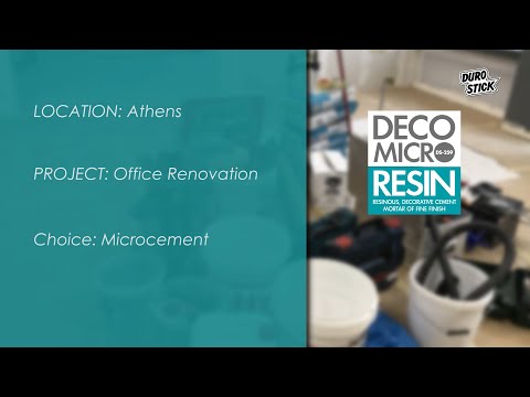DS-259 DECO MICRO RESIN, the evolution of pressed cement mortar for renovations