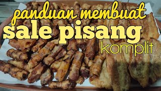 resep dan cara membuat sale pisang gulung