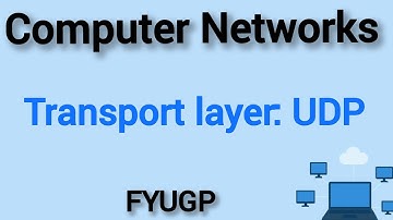 Transport layer|User datagram protocol|computer Networks FYUGP Calicut University 3rd semester