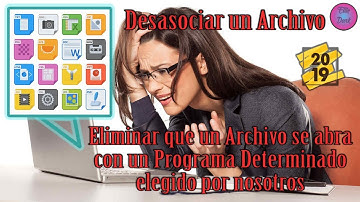 Quitar programas predeterminados de Windows (abrir con) | Quitar Asociaciones de Archivos
