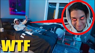 I put a HIDDEN CAMERA in ANDREAS'S ROOM .... you won't believe what I caught him doing ( HE FREAKED)