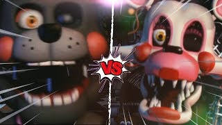LEFTY VS MANGLE - La Liga de FNAF | FIVE NIGHTS AT FREDDY'S ULTIMATE CUSTOM NIGHT (J1)