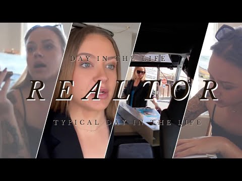 REALISTIC Day in the Life of a Real Estate Agent - YouTube