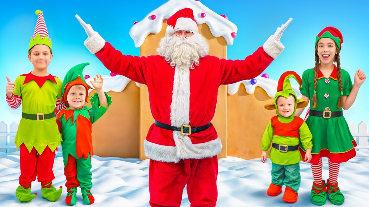 Santa Claus invites Kids to join Elf School - YouTube