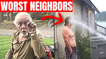 WORST NEIGHBORS from Hell Caught on Camera | Part 4