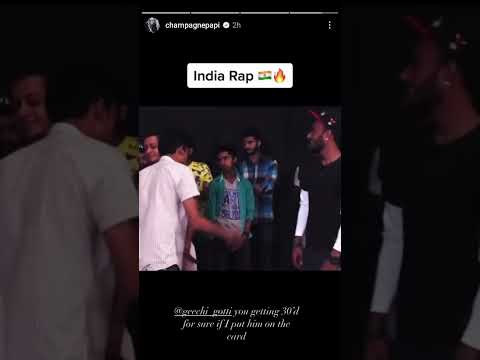 Drake Shared Indian Rap Battle Clip On His Instagram Story