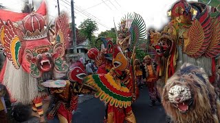 Arak-Arakan Caruk Barong Arjuna Cakra Wangsa'Lereng Langgeng Budoyo dan Bagor Kencono Live Kemiren