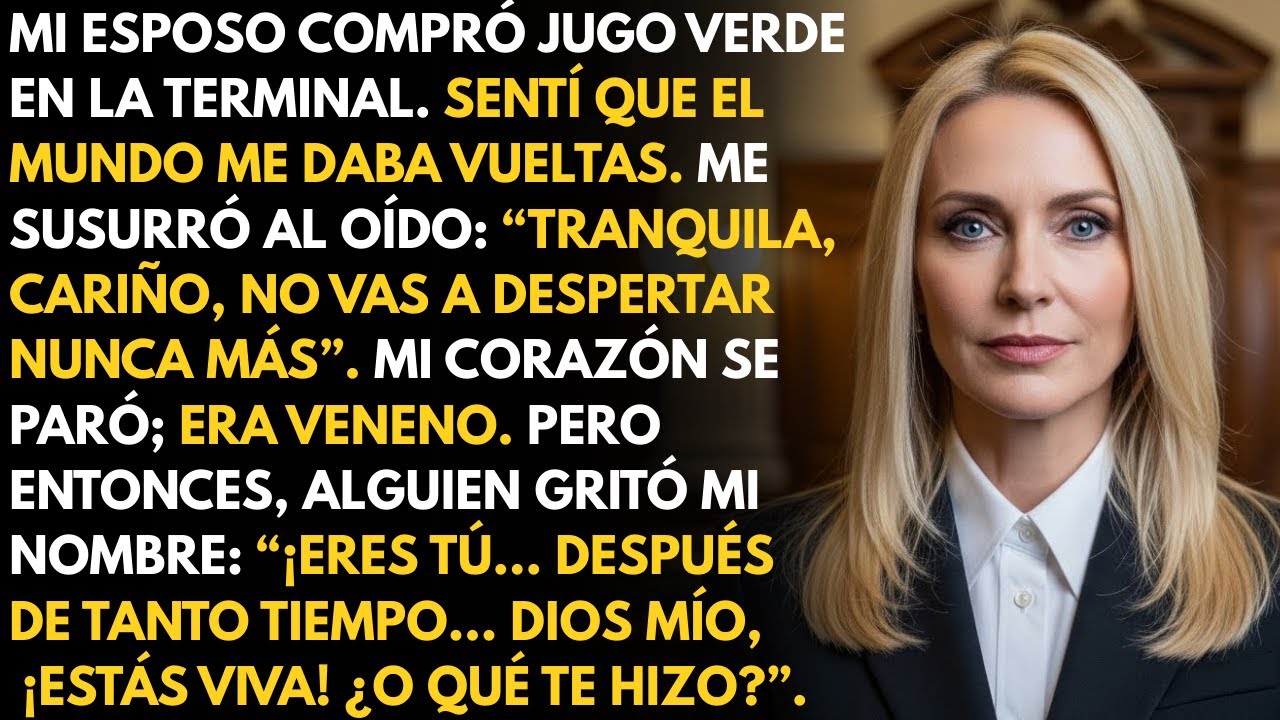 Mi esposo me envenenó... un desconocido me salvó llorando al verme...