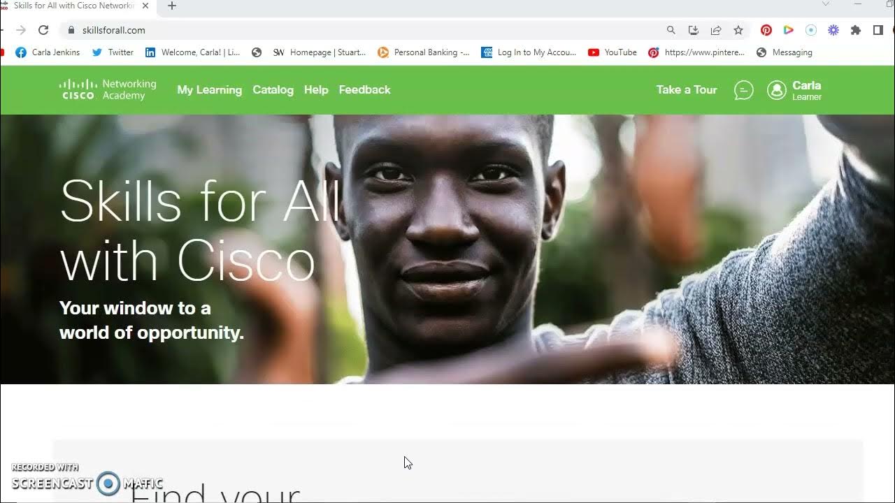 Skillsforall offering free cisco networking courses youtube