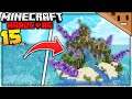 I Transformed the OCEAN into an AMETHYST ISLAND in Minecraft Hardcore (#15)