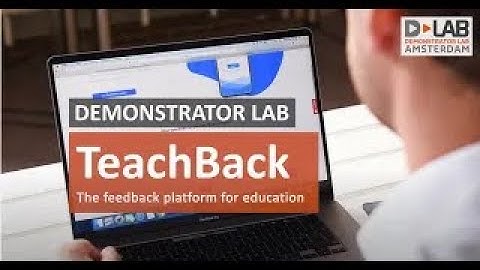 Startup TeachBack at Demonstrator lab