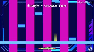 [ADOFAI Custom] BOSSFIGHT - Commando Steve [Map by LUMI & Onslayet]