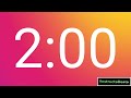 2 Minute Countdown Timer - Colorful