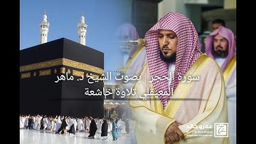 سورة الحجر | بصوت الشيخ د. ماهر المعيقلي تلاوة خاشعة