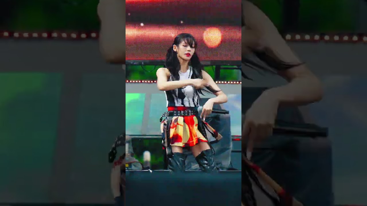 바람이 너무 불어서 웃긴 수담 시크릿넘버(SECRET NUMBER) DOOMCHITA @230722 보령 머드축제 직캠/Fancam