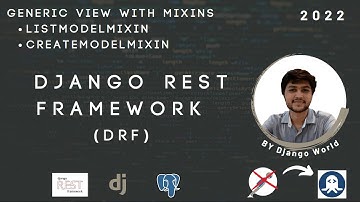 How to Use ListModelMixin and CreateModelMixin with Generic View for Listing and creating Data | DRF