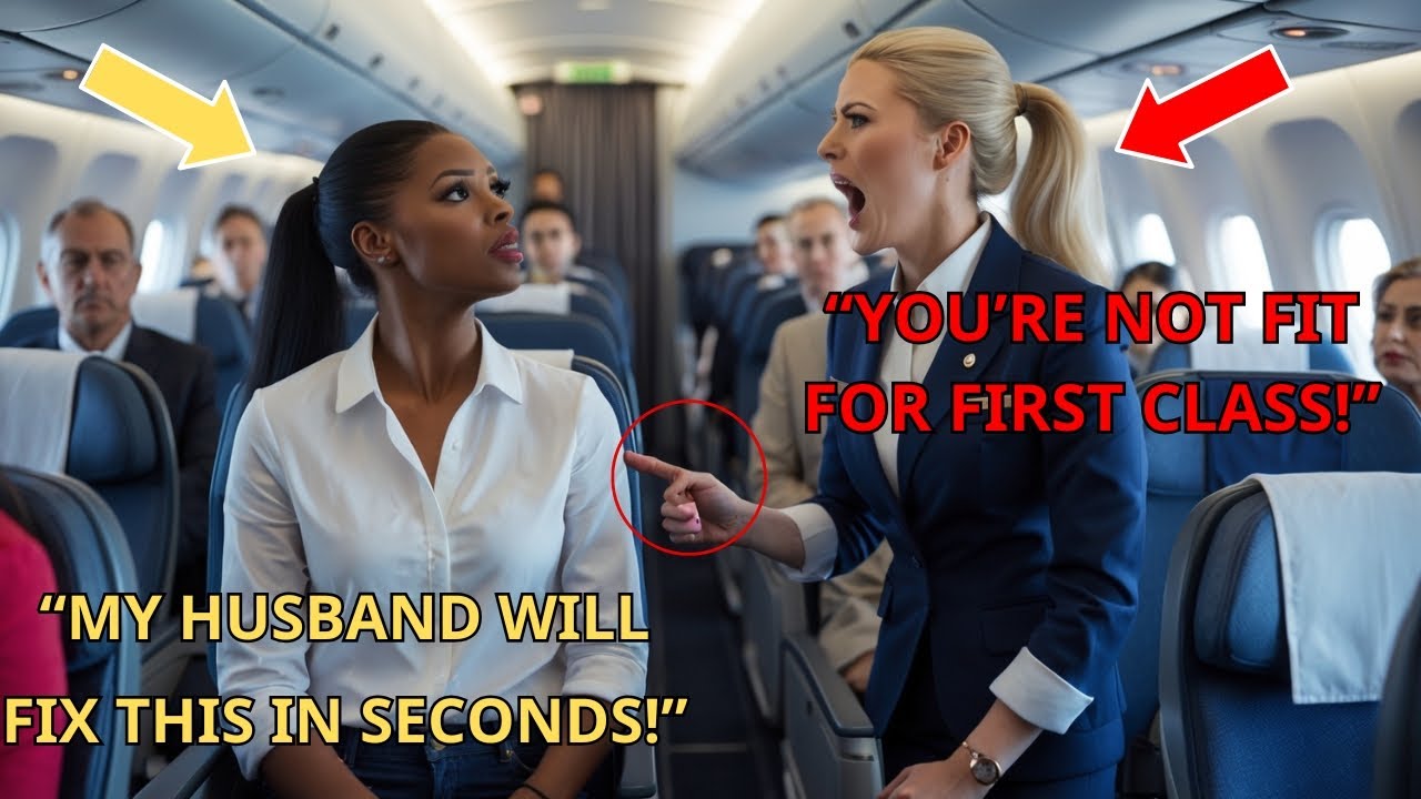 Flight Attendant Insults Woman for Dressing Poorly,Not Knowing Her Husband Arrived in a Rolls Royce!