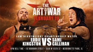 AAW Pro Wrestling - Eddie Kingston vs Sami Callihan 2 19 16 Preview
