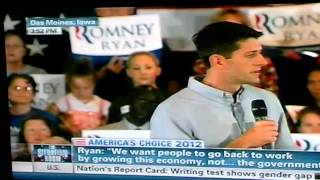 Paul Ryan phony black man in audience