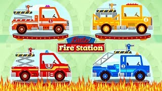 FIRE TRUCK Dinosaur Rescue - Fire Fighter GamePlay - Спасение на Пожарных Машинах screenshot 2