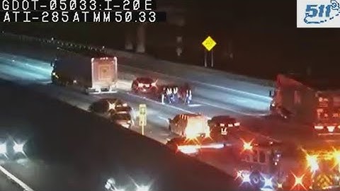 2 dead, 1 hospitalized after wrong-way driver causes crash on I-20