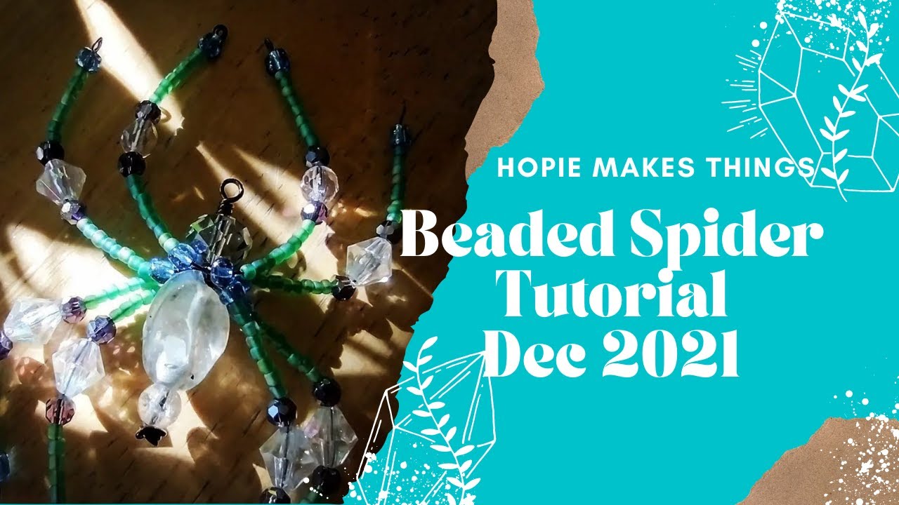 Beaded Spider Tutorial - The Legend of the Christmas Spider