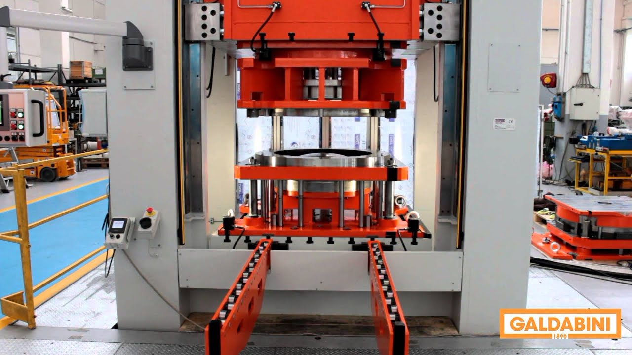 Hydraulic Press 630T Toroidal tanks