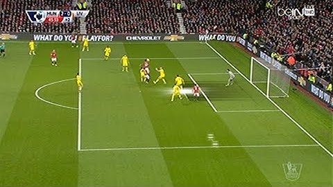 اهداف مباراة مانشستر يونايتد وليفربول 3 0 2014 12 14 تعليق حفيظ دراجي HD