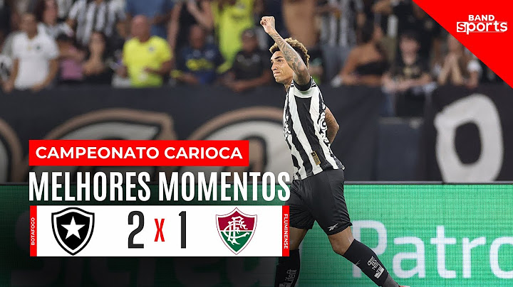 BOTAFOGO VENCE O CLÁSSICO CONTRA O FLUMINENSE | BOTAFOGO 2X1 FLUMINENSE - MELHORES MOMENTOS