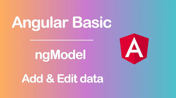 ANGULAR ( Basic )  |   add and edit data - ngModel.  Thêm sửa xoá dữ liệu với form data bằng angular