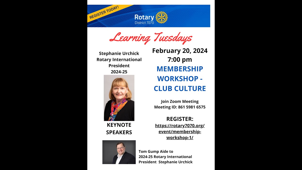 Learning Tuesdays - Feb 20,2024 - Membership