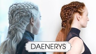 Game of Thrones Daenerys Hair Tutorial - Conquering Dragon Queen Finale Style