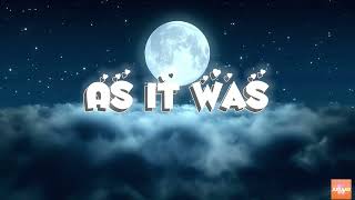 As it was - Harry Styles
