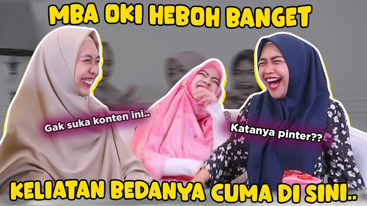 RICIS BIKIN MBA OKI GAK BETAH DI KONTEN INI.. Kapoookk..