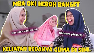 RICIS BIKIN MBA OKI GAK BETAH DI KONTEN INI.. Kapoookk..