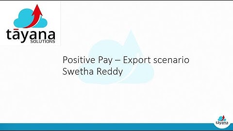 Automating Positive Pay in Acumatica