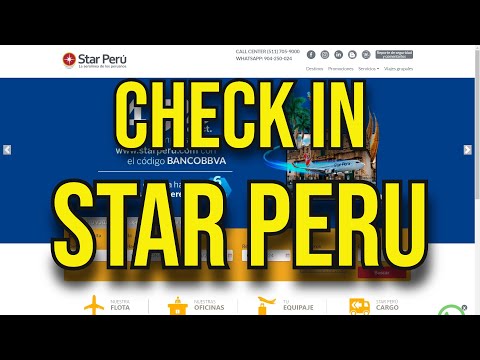 How to check in at Star Peru