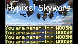 You are paper–thin! WOOSH! (minecraft hypixel skywars)
im playing hypixel skywars and im doing the paper challenge plz subscribe nerds
this entire channel is inspired by defib, bitzel and iTMG but defib left :( plz come back
i am bad at minecraft dont judge plz
Monkeys Spinning Monkeys Kevin MacLeod (incompetech.com)
Licensed under Creative Commons: By Attribution 3.0 License
http://creativecommons.org/licenses/by/3.0/ You are paper–thin! WOOSH! (minecraft hypixel skywars)