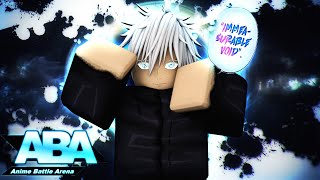 KAZUMA SHOWCASE IN ABA  Roblox Anime Battle Arena 