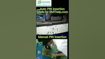Auto - Manual Pin Inserter for Smart EMS factory THT PCB assembly#shorts