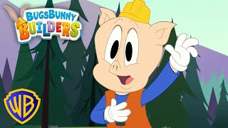 Bugs Bunny Builders 🇧🇷 | O Gaguinho Tem Medo do Pé Grande | @WBKidsBrasil​