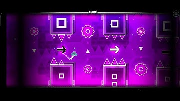 Easy demon list, Temp 2, Just Processing by Justbasic, Geometry dash 2.2