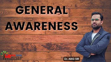 NEW BATCH | General Awareness  | FOR ALL DSSSB RELATED EXAMS | BITS YUVA Institute of Psychology