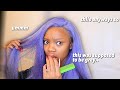 Attempting To Dye My Wig Grey...fail?! ft. UNICE HAIR